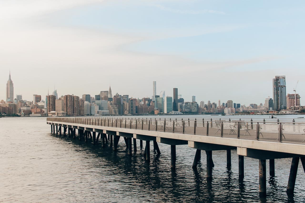 Views from Brooklyn on Manhattan's skyline