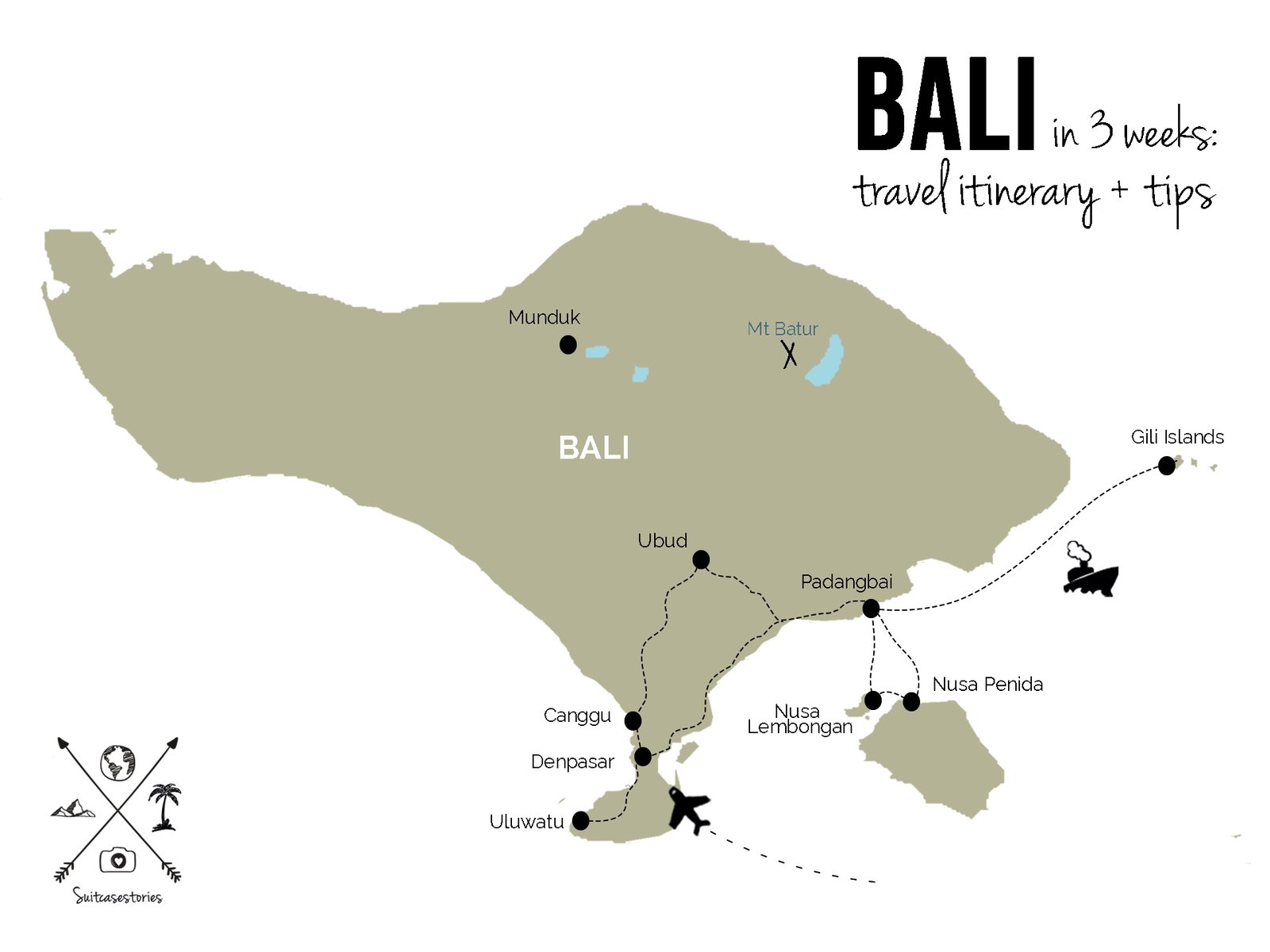 Bali in 3 Weeks travel itinerary + tips