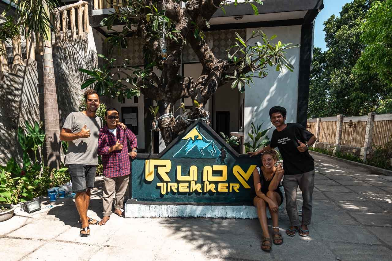 Rudy Trekker Rinjani Lombok