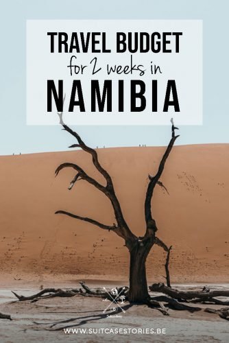 Travel budget for 2 weeks in Namibia