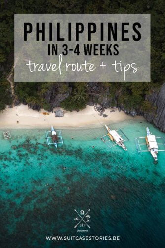 Philippines in 3-4 weeks travel route + tips