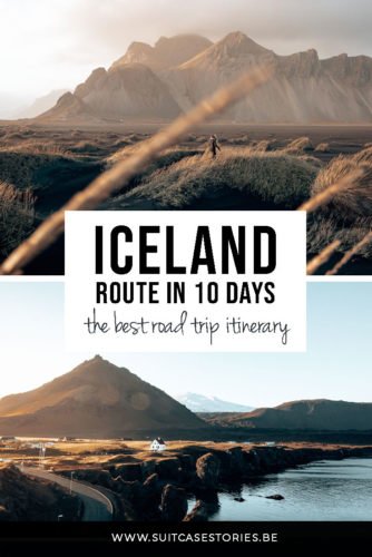 Iceland route - the best travel itinerary for 10 days