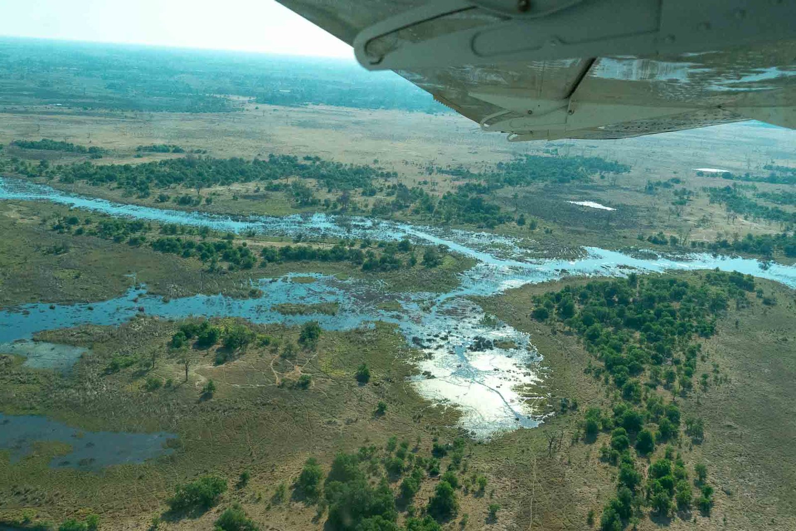 6 unique things to do in Botswana: Okavango delta flight