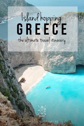 Island hopping in Greece travel itinerary