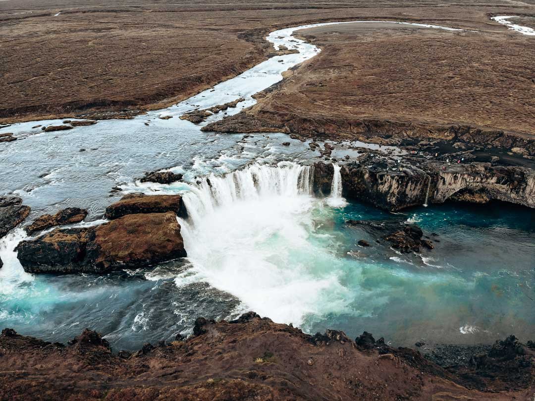 Godafoss Waterfall Iceland Itinerary