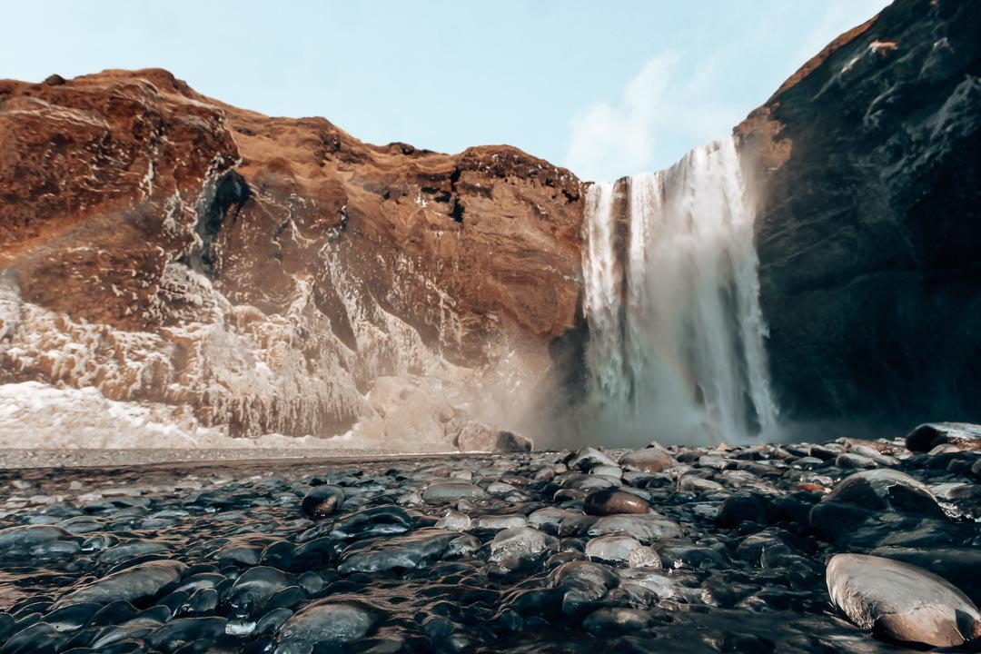 Skogafoss waterfall