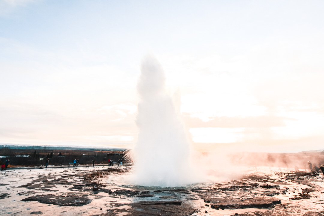 Iceland Route - Road Trip Itinerary - Geysir