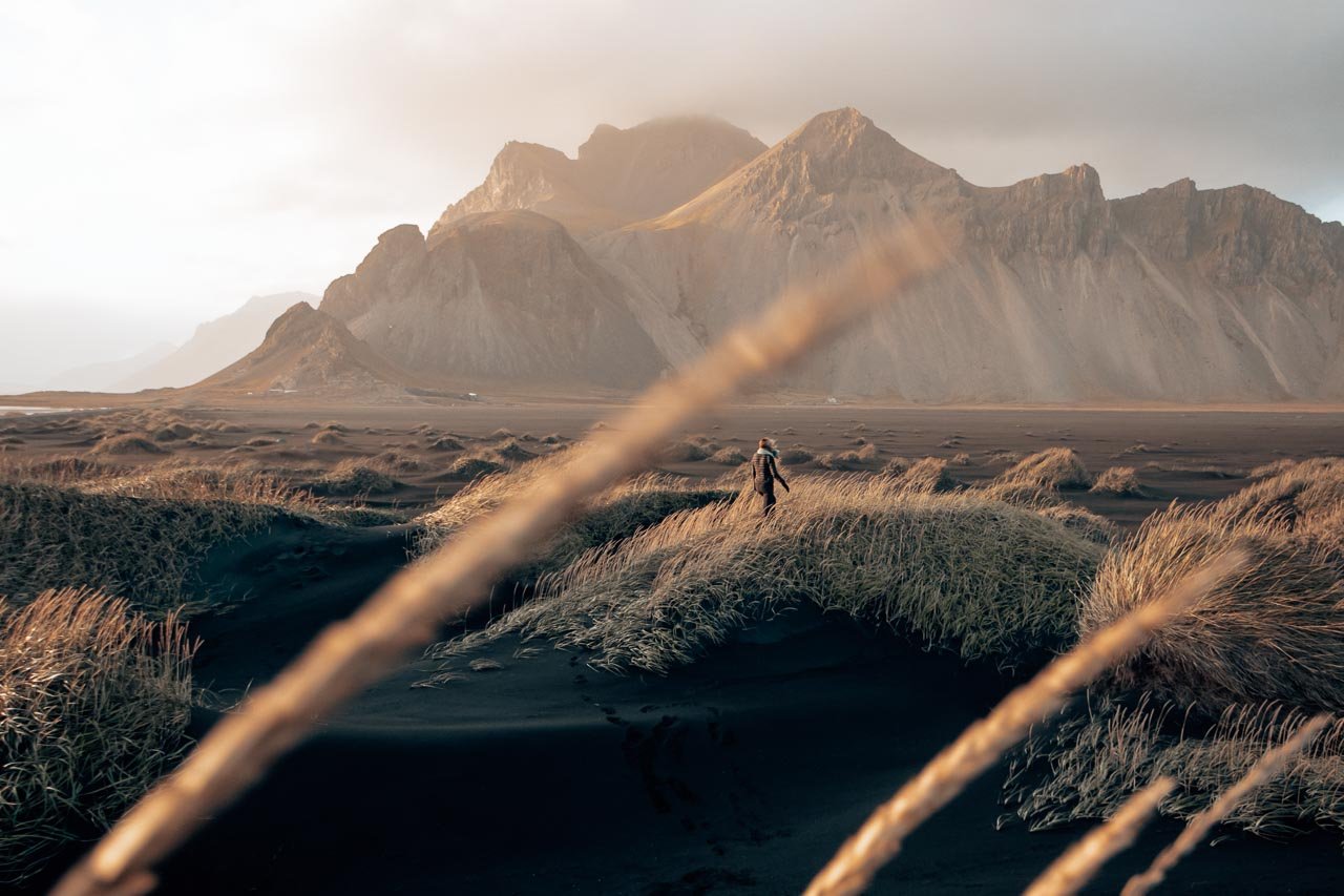 Iceland Travel Itinerary - Vestrahorn Stoksness